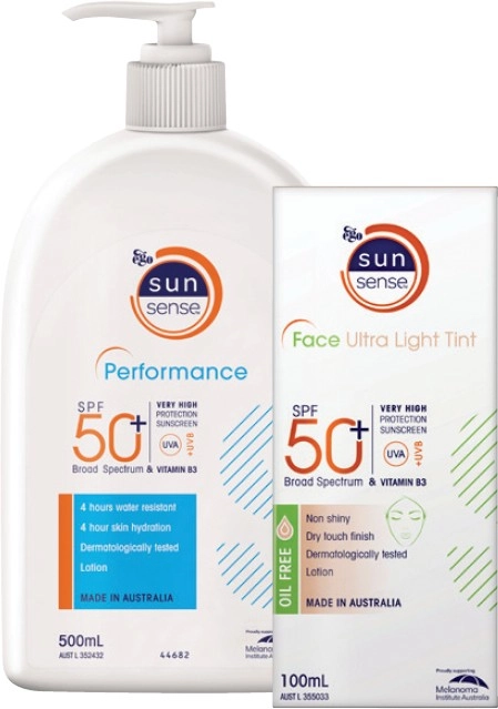 25% off Ego SunSense Selected Products