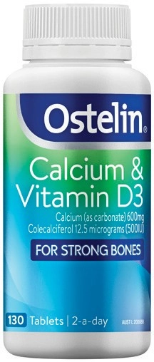 Ostelin Calcium & Vitamin D3 130 Tablets