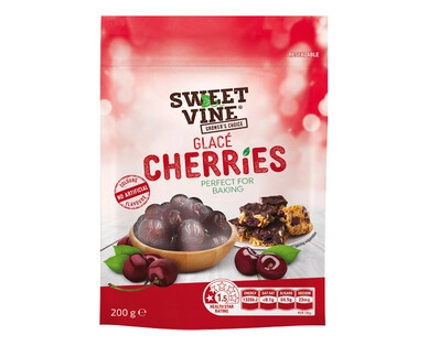 Glacé Cherries or Ginger 200g