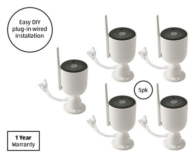 Smart Security Cameras 5pk