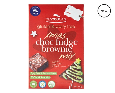 Xmas Choc Fudge Brownie Mix 470g