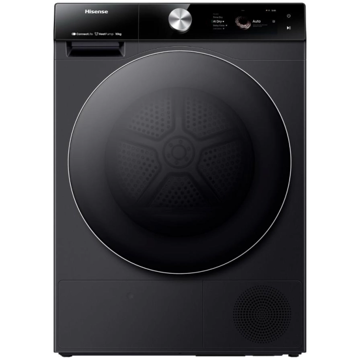 Hisense HDFS10HPB 10kg Series 9 Pump Dryer (Charcoal Black)