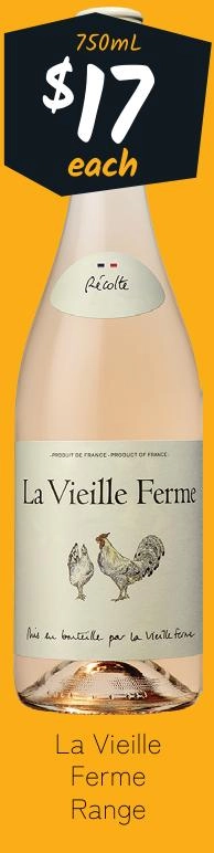 La Vieille Ferme Cotes Du Ventoux Rose 750ml Bottle