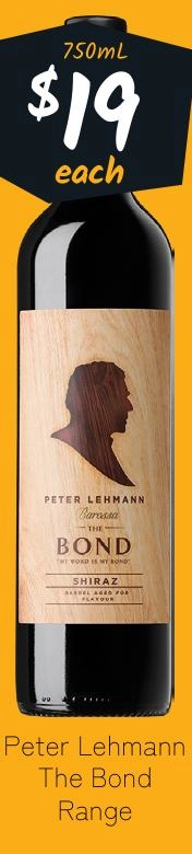 Peter Lehmann The Bond Shiraz 750ml Bottle