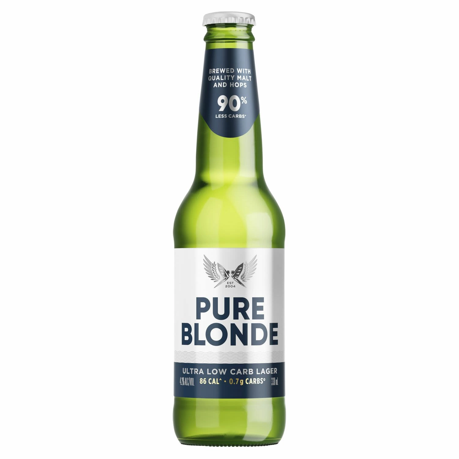 Pure Blonde Ultra Low Carb Bottle 330ml