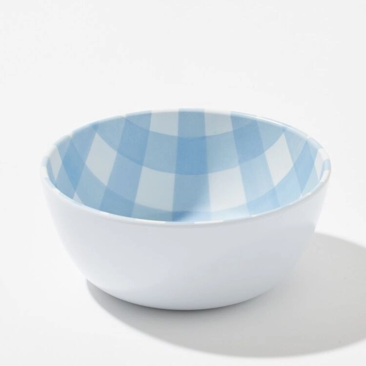 Chyka Home Melamine Gingham Bowl