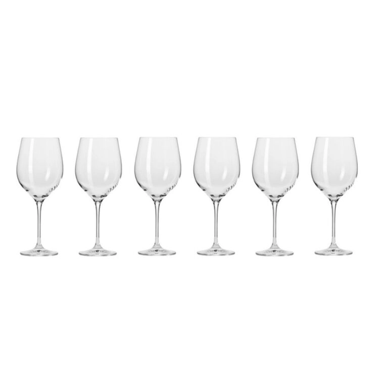 Krosno Harmony 6-Piece Red Wine Set