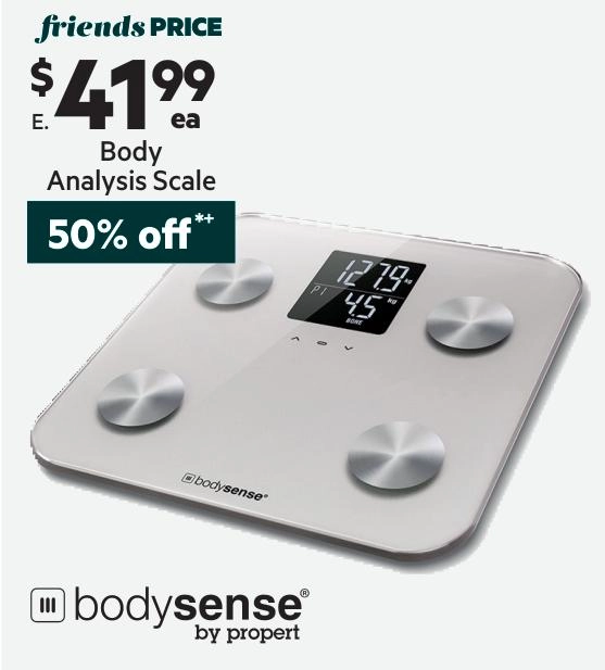 Propert Bodysense 200kg Body Analysis Scale