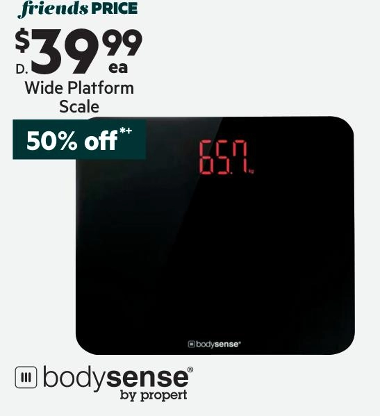 Propert Bodysense Wide Platform Scale