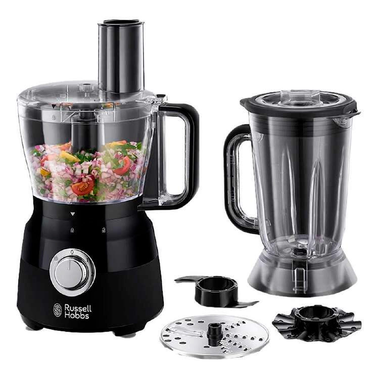 Russell Hobbs 2.5L Desire Matte Black Food Processor RHFP5BLK