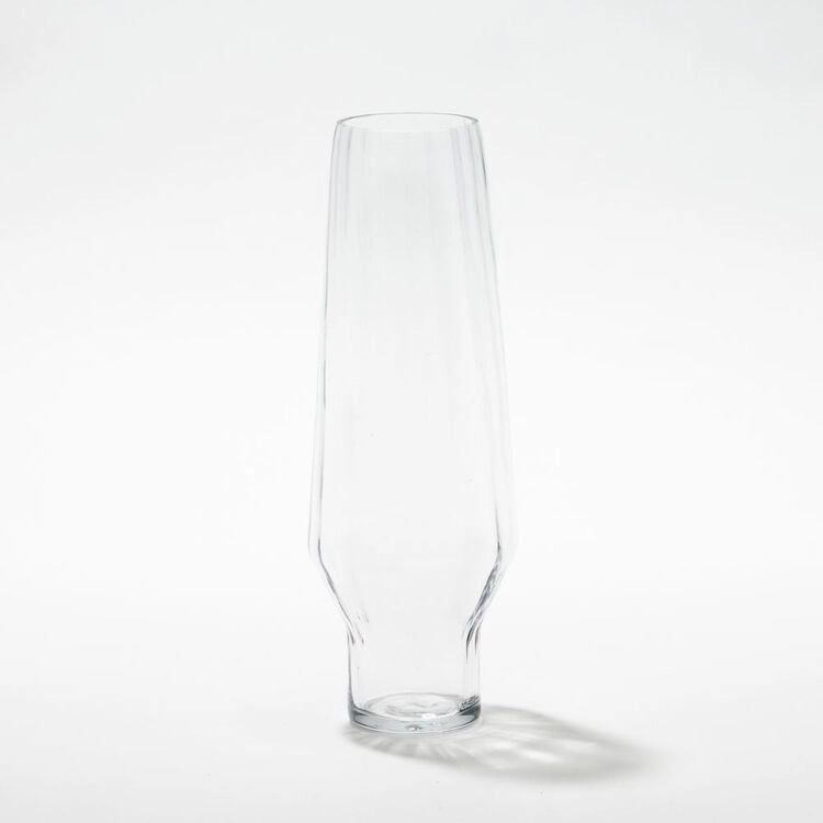 Soren 30 cm Beaker Glass Vase Clear