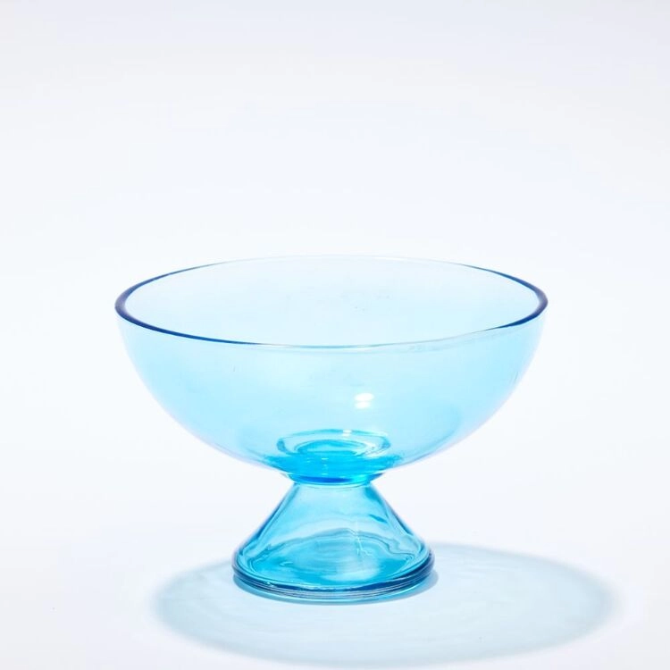 Soren Glass Bowl Blue