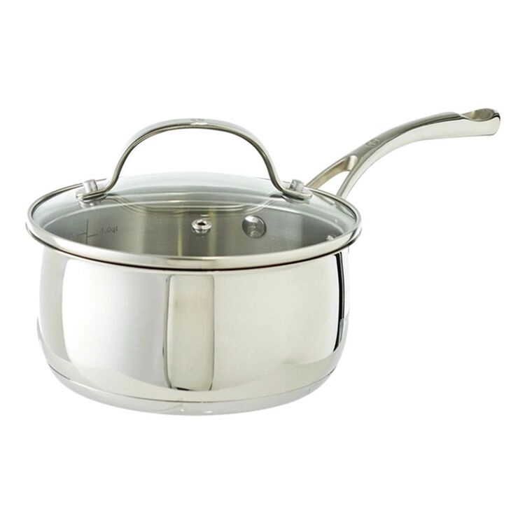 Swiss Diamond 16 cm Premium Steel Deluxe Saucepan with Lid