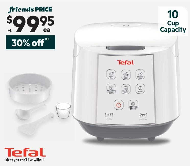 Tefal Easy Rice & Slow Cooker RK732