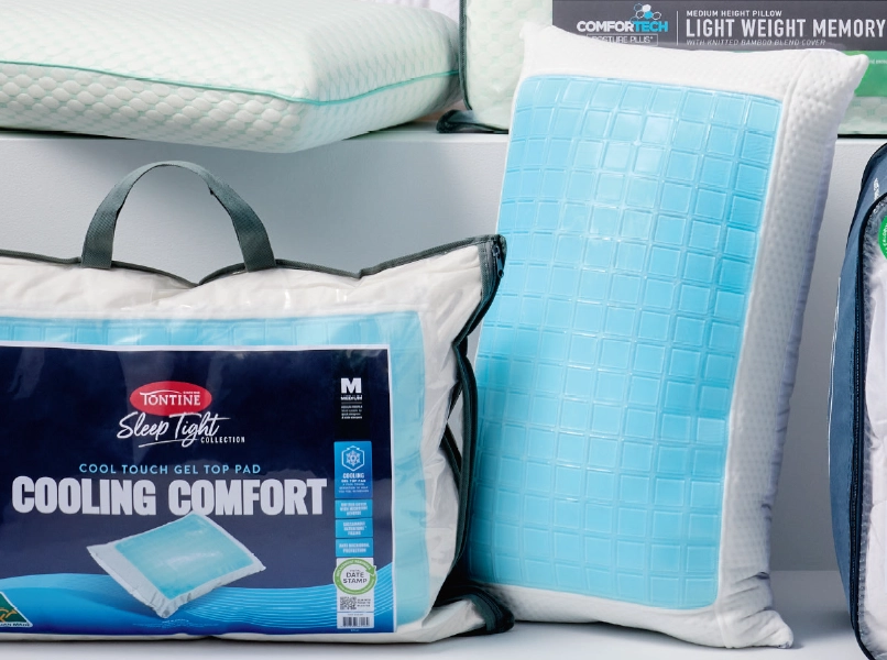 Tontine Cooling Comfort Pillow White Standard