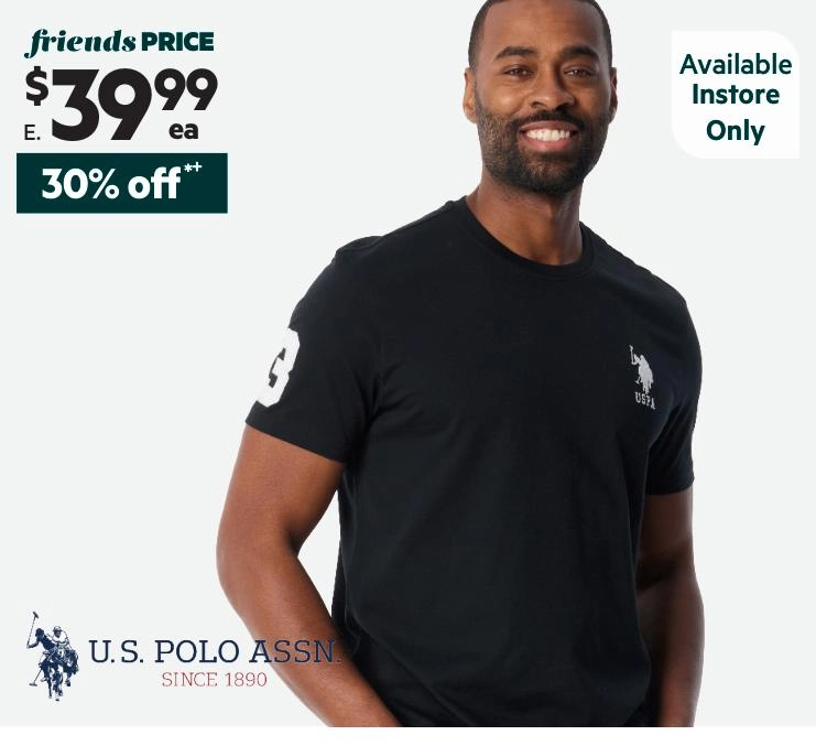 U.S. POLO ASSN. Player 3 Short Sleeve Tee