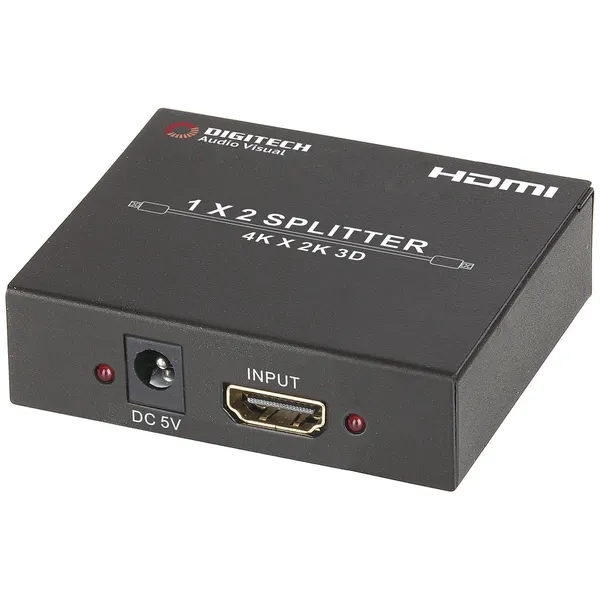 Digitech 2 Way HDMI Splitter With 4K Support