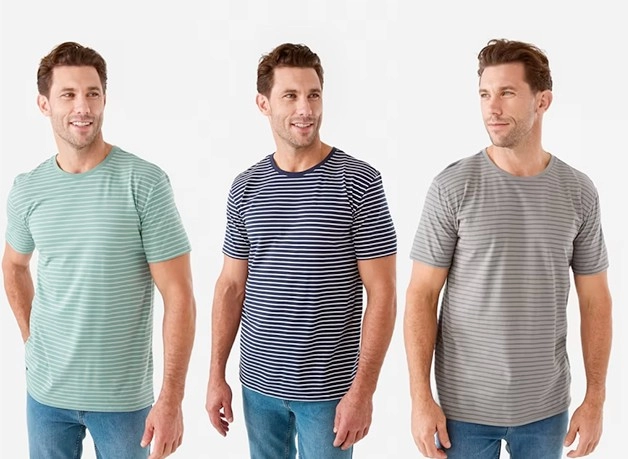 Australian Grown Cotton Stripe T-Shirt