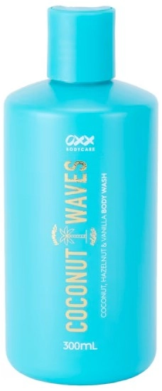 OXX Bodycare Coconut Waves Summer Solstice Body Wash 300ml - Coconut, Hazelnut and Vanilla