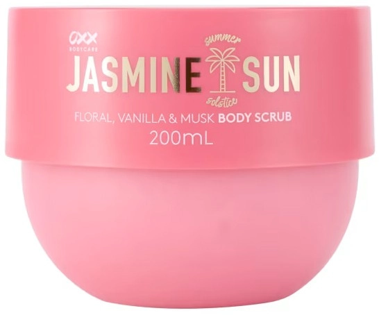 OXX Bodycare Jasmine Sun Summer Solstice Body Scrub 200ml - Floral, Vanilla and Musk