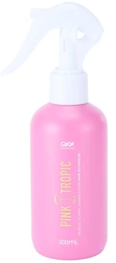 OXX Bodycare Pink Tropic Summer Solstice Hair Detangler 200ml - Tropical Flower, Jasmine and Musk