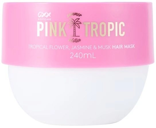 OXX Bodycare Pink Tropic Summer Solstice Hair Mask 240ml - Tropical Flower, Jasmine and Musk