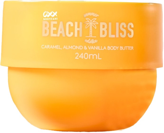 OXX Fragrance Beach Bliss Summer Solstice Body Butter 240ml - Caramel, Almond and Vanilla