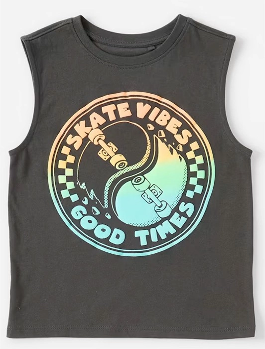 Skate Print Tank