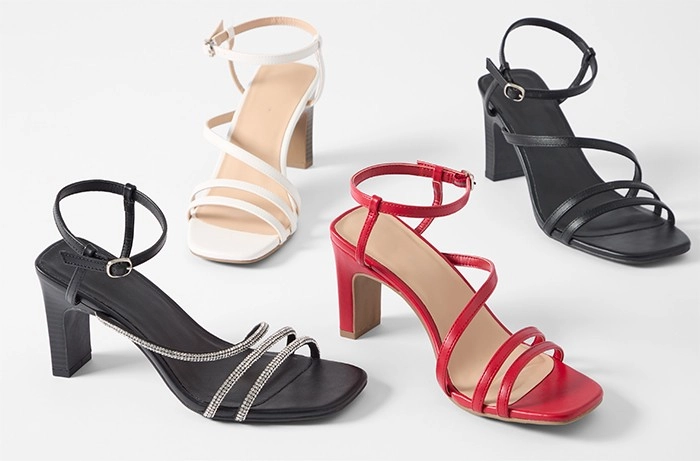 Strappy Heel Sandals