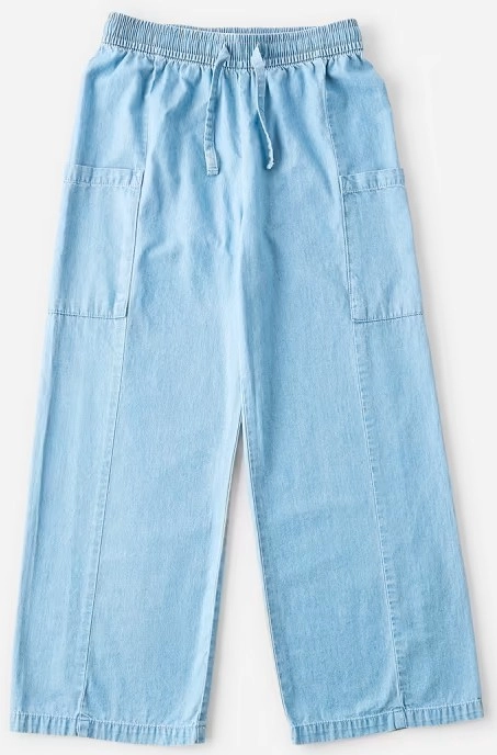 Wide Leg Pocket Pants