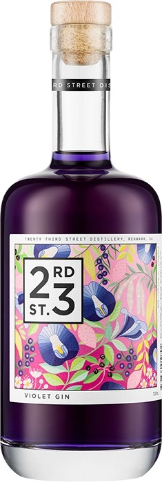 23rd Street Distillery Violet Gin 700mL