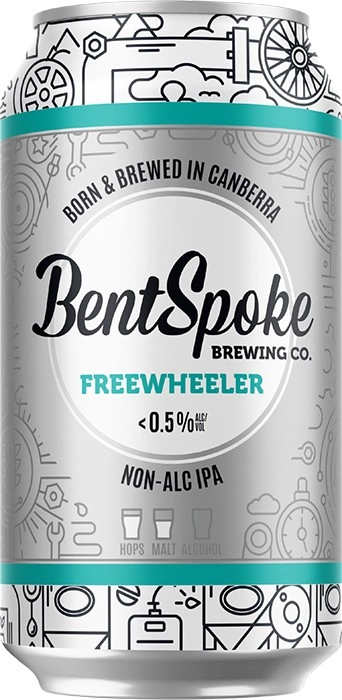 BentSpoke Brewing Co. Freewheeler IPA Can 375mL