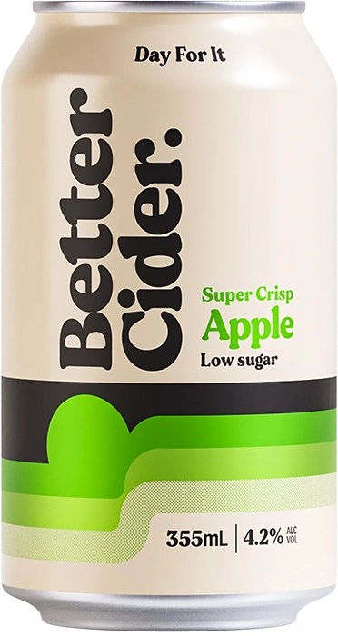 Better Cider Super Crisp Apple Cider Cans 355mL