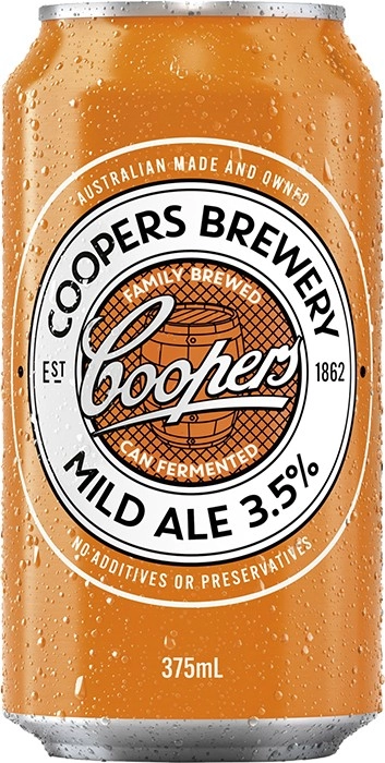 Coopers Mild Ale Cans 375mL