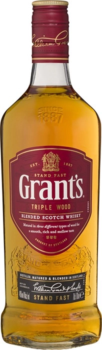 Grant's Triple Wood Blended Scotch Whisky 700mL