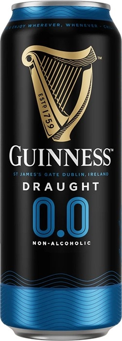 Guinness Draught 0.0 Can 440mL