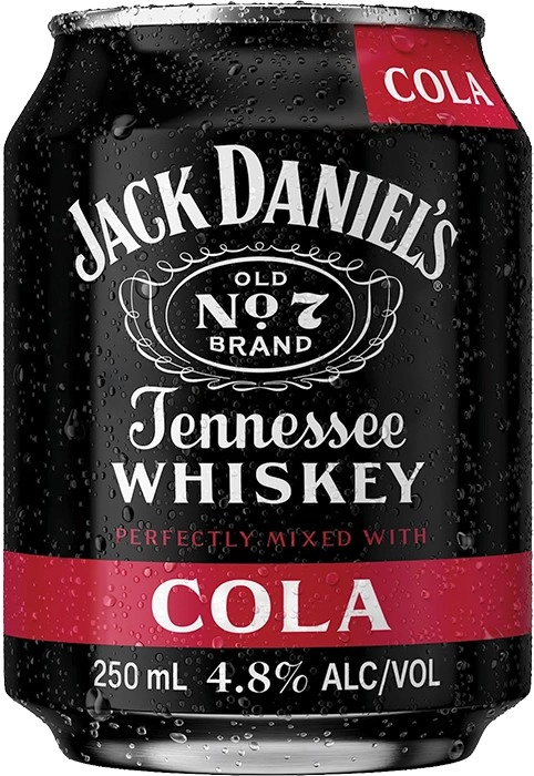 Jack Daniel's Cola Mini Cans 250mL