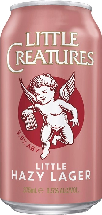 Little Creatures Little Hazy Lager Cans 375mL