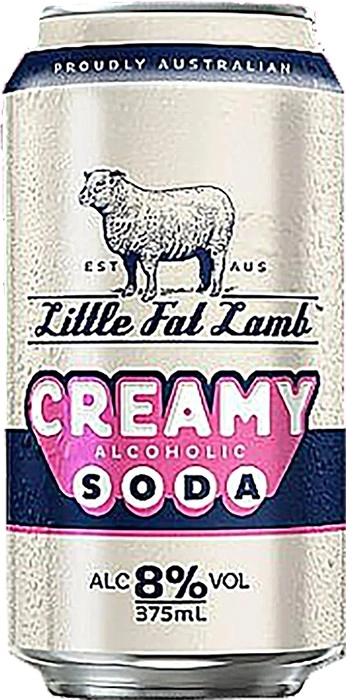 Little Fat Lamb Creaming Soda 8% 375mL