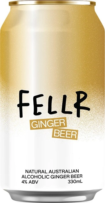 NEW Fellr Ginger Beer Cans 330mL