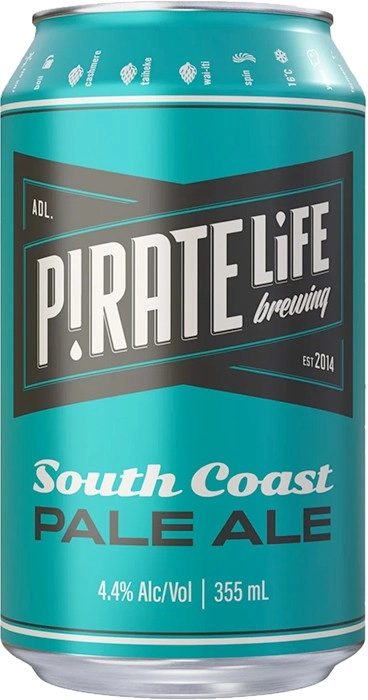 Pirate Life South Coast Pale Ale Cans 355mL