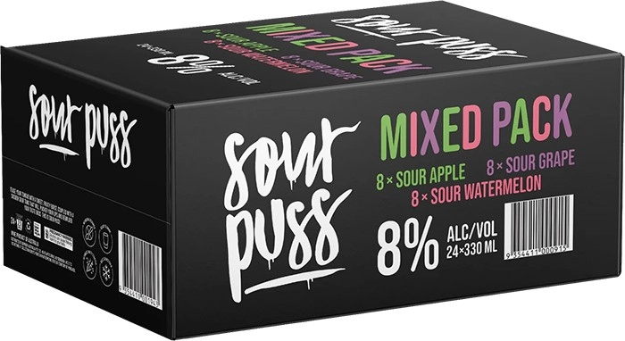 Sour Puss Mixed Sour RTD Can 330mL