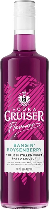 Vodka Cruiser Flavours Bangin' Boysenberry 20% 700mL