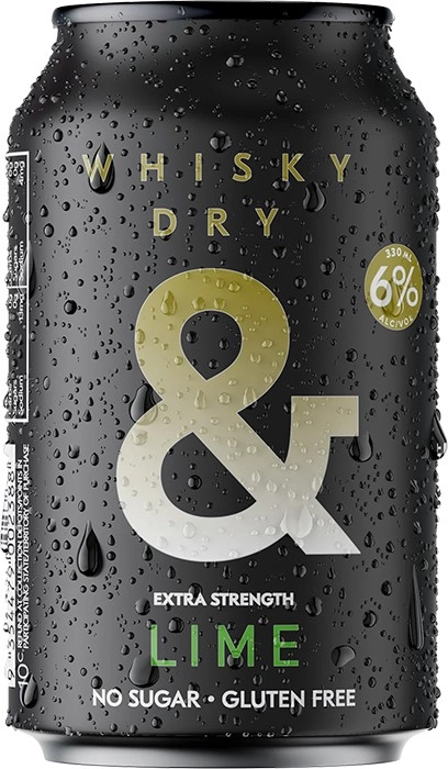 Whisky & Whisky & Dry Lime 6% Cans 330mL