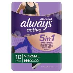 Always Discreet Active Normal 10 Pack