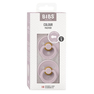 Bibs Pacifier Dusty Lilac Size 1 2 Pack