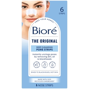 Biore Original Deep Cleansing Pore Strips 6 Pack