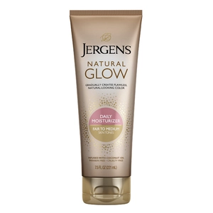 Jergens Natural Glow Daily Moisturiser Fair to Medium 221mL