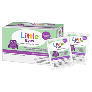 Little Eyes Gentle Cleansing Wipes 30 Wipes