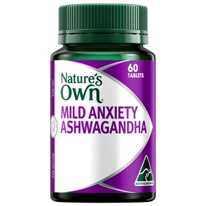 Nature's Own Mild Anxiety Ashwagandha 60 Tablets